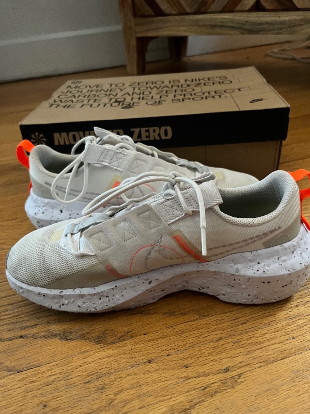 Nike Crater Impact 'Summit White/Grey Fog' sneaker